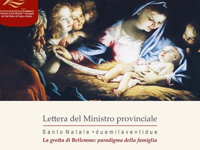 Lettera del Ministro provinciale - Santo Natale 2022