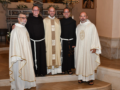  Professione temporanea di fra Alessandro Rutigliano e fra Dario Di Domenico