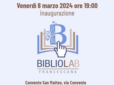 Inaugurazione del BIBLIOLAB alla Biblioteca “Padre Antonio Fania” di San Marco in Lamis