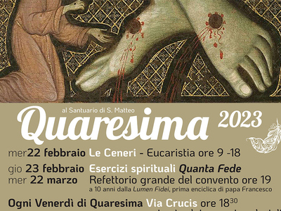 Programma Quaresima Santuario San Matteo