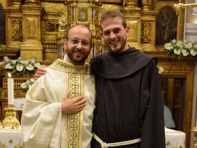 Professione temporanea di fra Antonio Coccia